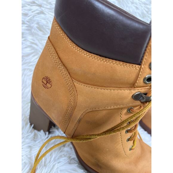 Timberland Women's Size 8.5 Camdale Field High Hell Boot Lace Up Brown A1KD3 - Picture 6 of 14
